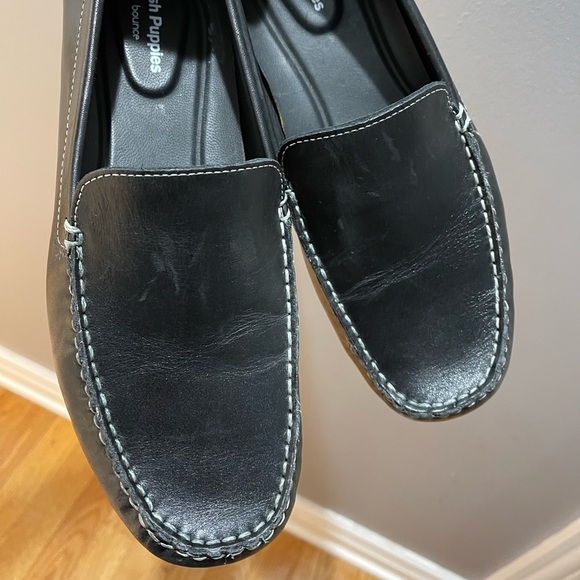 Hush Puppies Bounce Loafers Black Sz 11 - Picture 3 of 12